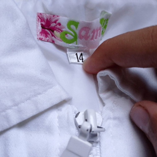 Sam 0 13 summer jacket like new, white and green