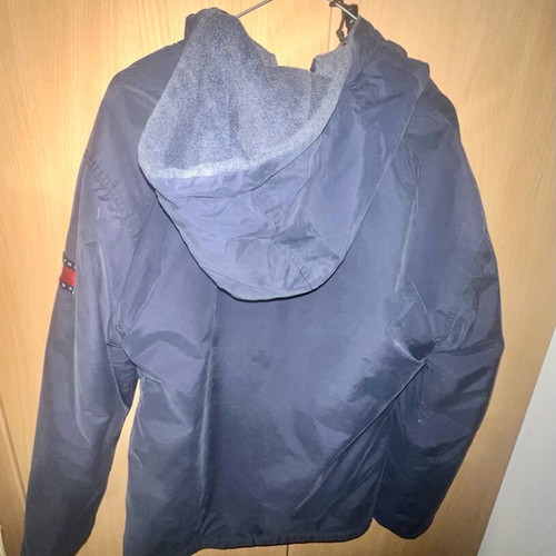 Tommy Hilfiger reversible jacket medium, like new, blue