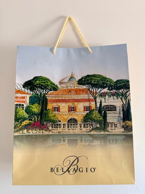 Bellagio Las Vegas μεγάλη premium χάρτινη τσάντα σαν καινούργιο