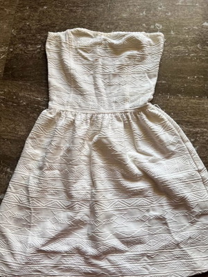 Bershka women's dress white size XS like new