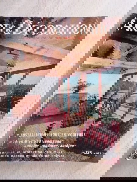 συλλεκτικό γαλλικό περιοδικό Art & Décoration, τεύχος 128, 1967