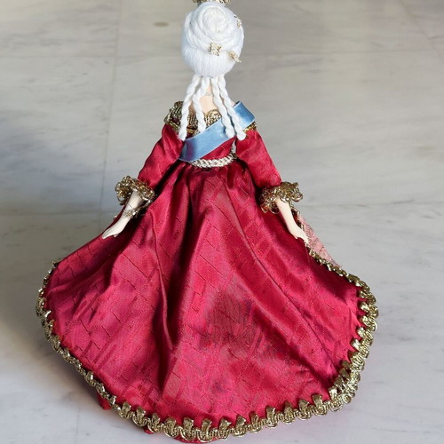 Vintage Russian porcelain doll Catherine the Great like new