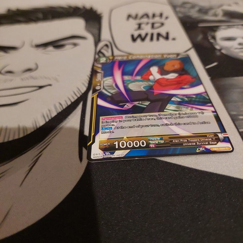 Hero Combination Vuon card like new from Dragon Ball Super