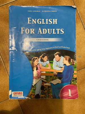 English for Adults 1 used, marked with pencil