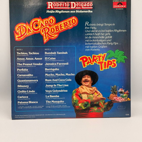Roberto Delgado Da Capo vinyl record used