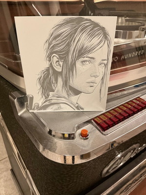 The Last Of Us Ellie διακοσμητικό καινούργιο, υλικό PLA