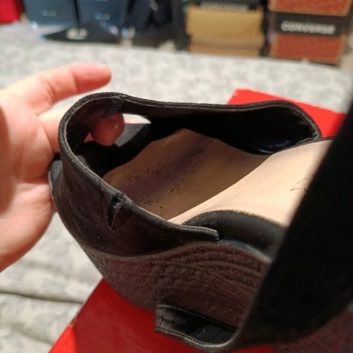 Estil sandals used, size 39, black