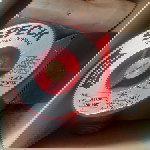 Κυκλοφορητής SPECK D-8192 Geretsried, Made in Germany