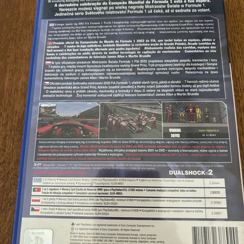 F1 Formula One 2002 for PS2 used