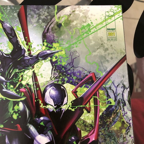 Spawn 301 Clayton Crain Variant new, Record Breaking Issue