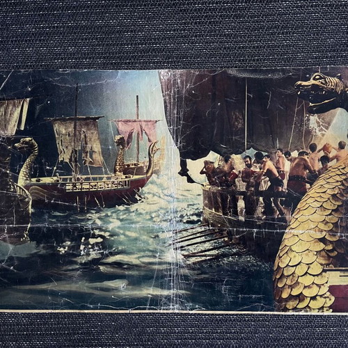 Posters The Giants of Thessaly 1960 used, Cinecittà Studios