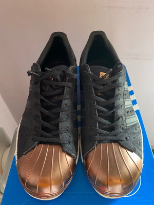 Adidas Superstar 80s new, size 40, black sneakers