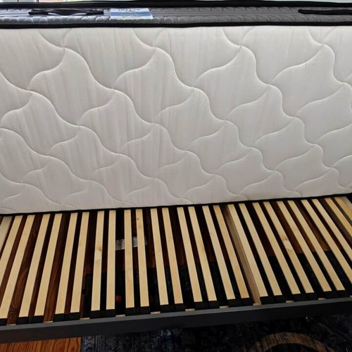 Deluxe Pakoworld Pocket Spring mattress 90x200 cm with KILDEN frame and HEMSIL FIX base