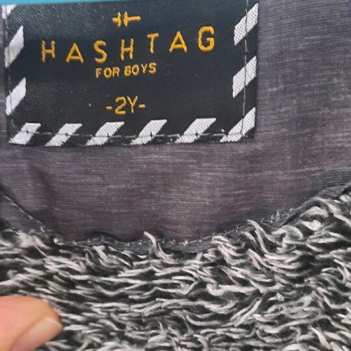 Boys' fur-lined jacket used, warm, sizes 2 to 4 years, gray
