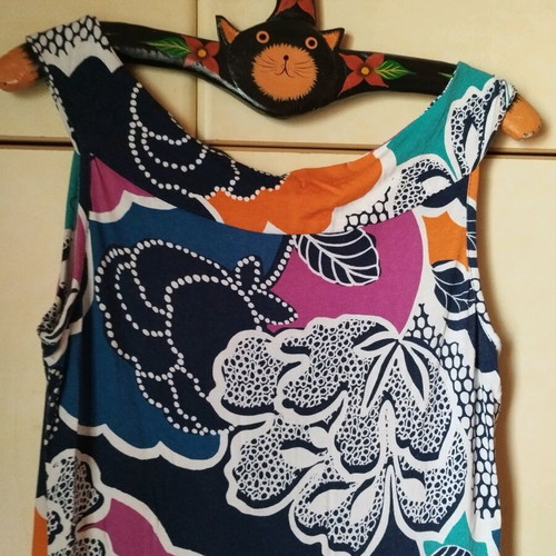 Tu floral 100% cotton summer dress like new, size M