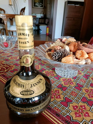 Herman Jansen Cherry Brandy Liqueur καινούργιο, ολλανδικό συλλεκτικό δεκαετίας 80