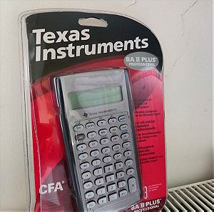 Texas instruments Scientific calculator BA II plus professional επιστημονικό κομπιουτεράκι