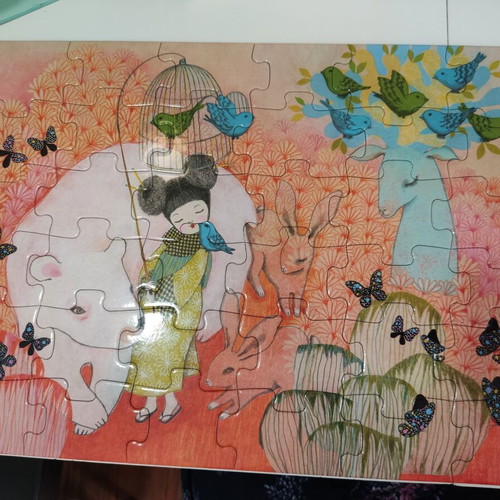 Djeco Japanese Puzzle 36 pieces like new