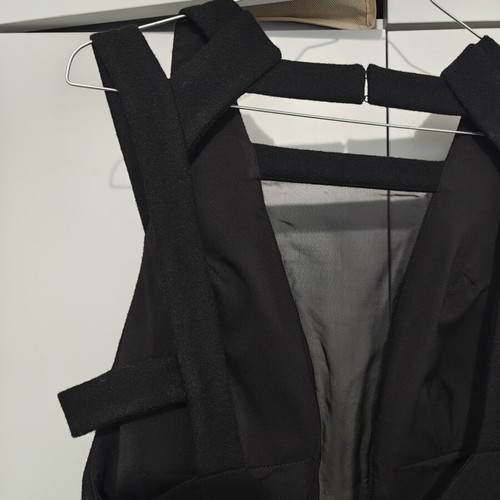 Ioanna Kourbela black jumpsuit with pockets, size S