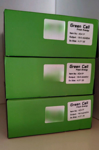 3 x Green Cell AD41P Φορτιστές για Laptop
