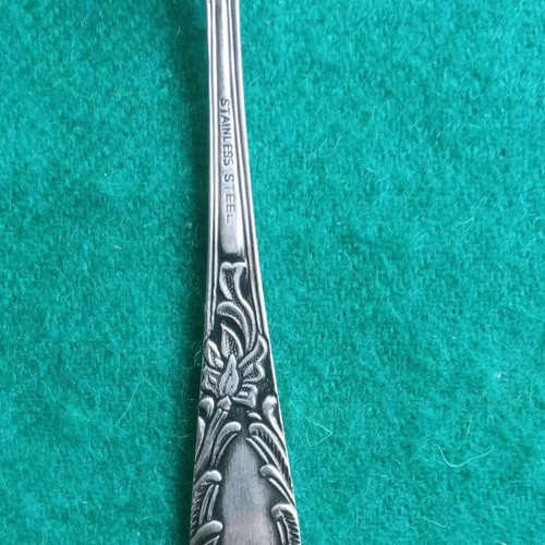 Cutlery set vintage stainless steel 12 pieces for fruit and dessert, like new