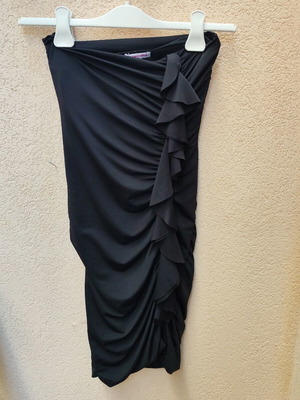 Tally Weijl Μαύρο Strapless Φόρεμα Σαν Καινούργιο, Θηλυκά Βολάν