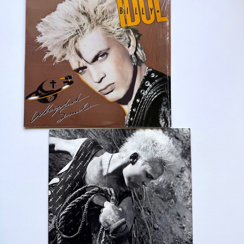 Billy Idol Whiplash Smile LP used, 1st US 1986 pop