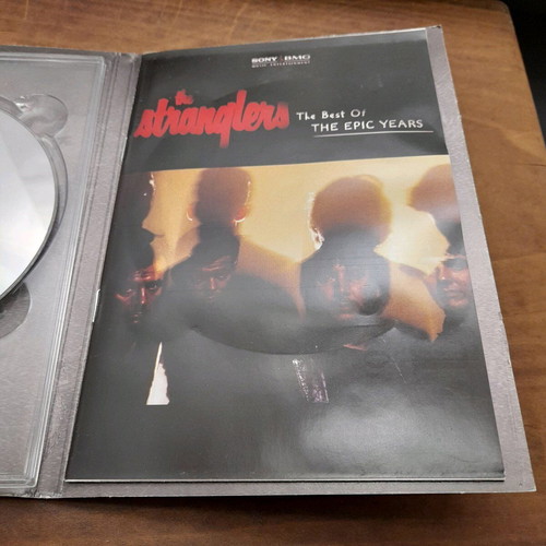 The Stranglers The Best of the EPC Years rare promo CD with booklet like new