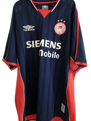 Olympiakos Peiraias Umbro jersey shirt 2001-2002 season like new