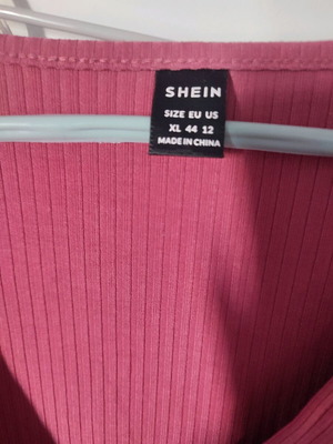 Shein blouse used in rotten apple color, size XXL
