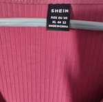 Shein blouse used in rotten apple color, size XXL