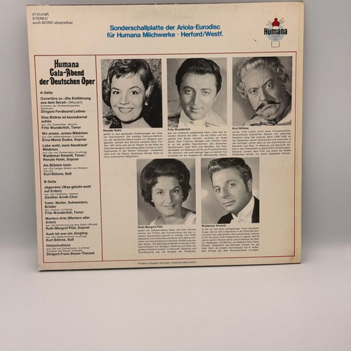 Gala-Abend Der Deutschen Oper vinyl record used