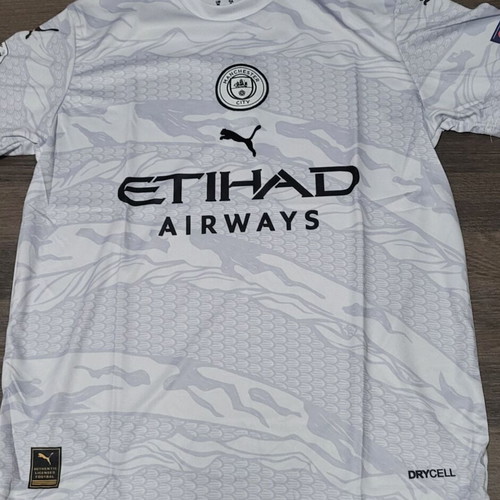Manchester City official replica sports jersey Medium