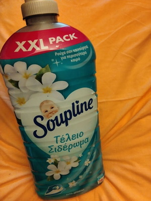 Soupline XXL fabric softener 78 washes, easy ironing