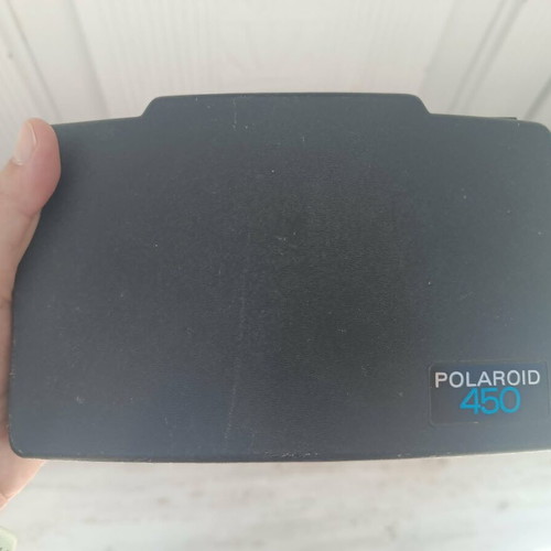 Polaroid Automatic 450 Land Camera like new, folding with glass lens