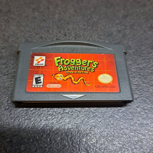 Game Boy Advance Froggers Adventure game like new