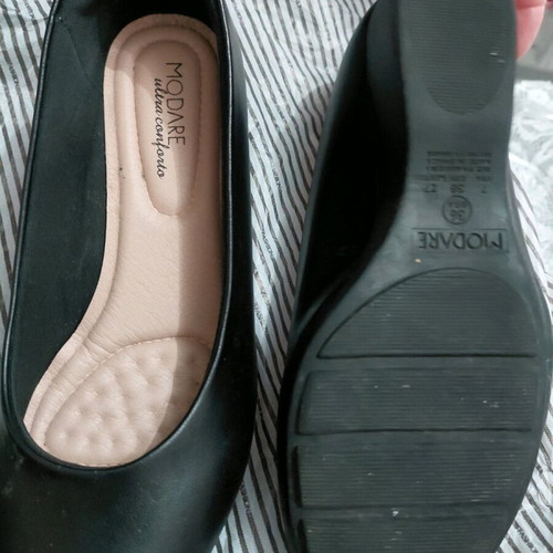 Modare Ultraconforto anatomical ballerina shoes size 36 black new