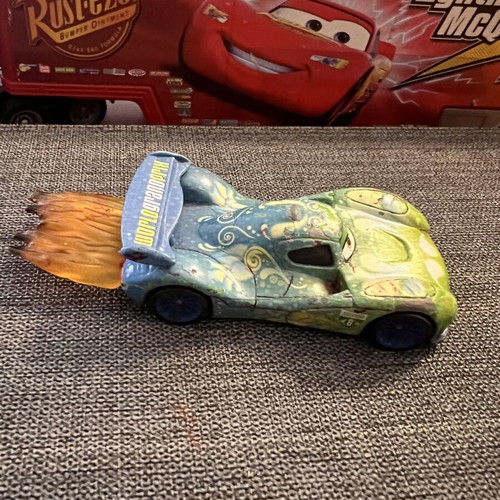 Disney Pixar Cars Carla Veloso with Flames like new