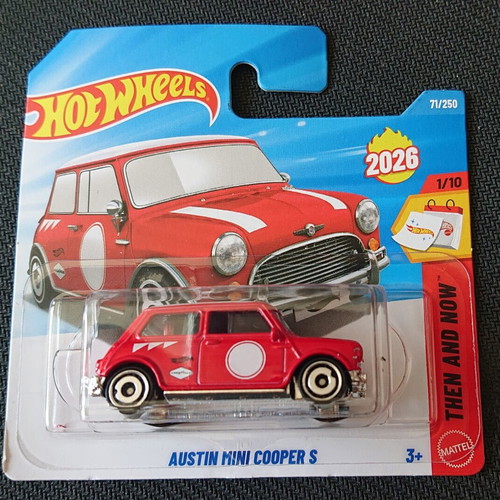 Hot Wheels Austin Mini Cooper S new