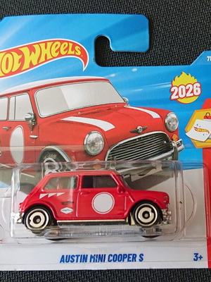 Hot Wheels Austin Mini Cooper S new