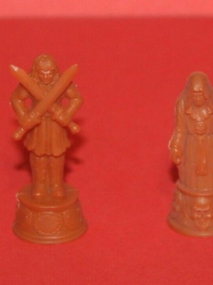 Risk GodStorm board game used with 4 reddish-brown Norse gods