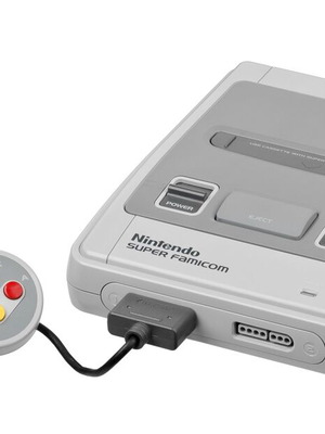 Nintendo Super NES console used