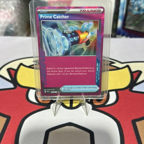 Κάρτα Prime Catcher Pokemon TCG Prismatic Evolutions ACE SPEC σαν καινούργιο