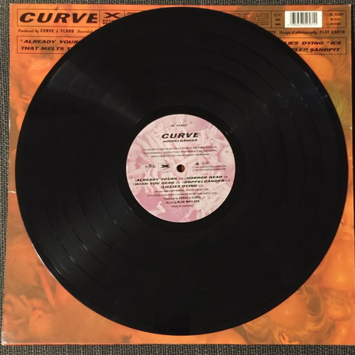 Curve Doppelgänger vinyl record used, first authentic 1992 edition
