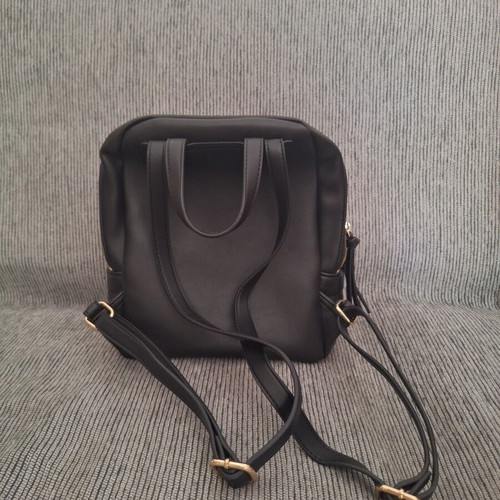KEM leather backpack, black