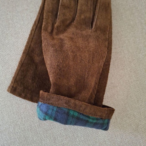 Kem medium gloves brown new