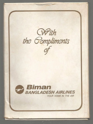Biman Bangladesh Airlines Pure Leather Wallet new