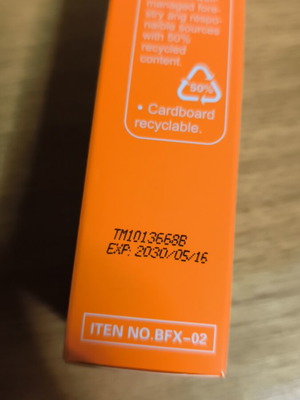 Face sunscreen new, sealed