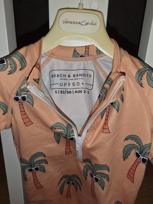 Beach & Bandits Girls' One-Piece Swimsuit like new, size 92-98 cm