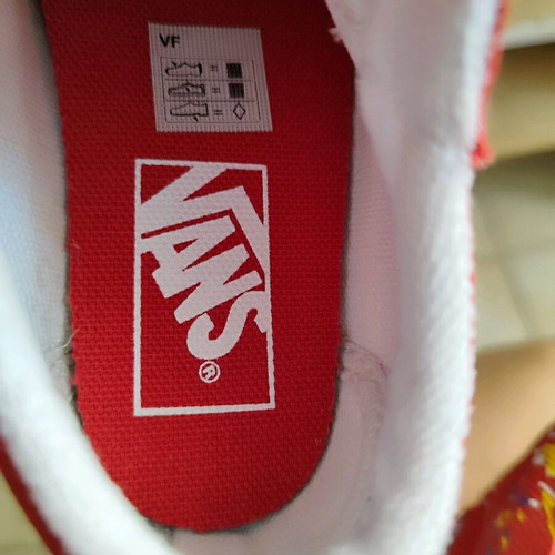 Vans kids shoes size 22 new with box